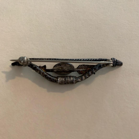 Old Pawn turquoise brooch - Picture 4 of 7